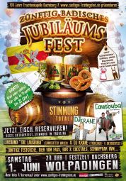 Tickets für Zünftig Badisches Jubiläumsfest - Bezirksmusikfest am 01.06.2019 - Karten kaufen